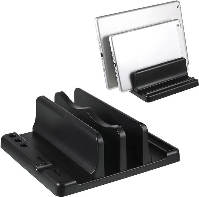 Office Laptop Stand Vertical Save Desktop Space Easy To Place Computer Accessories Scalable Width Office Desk Storage