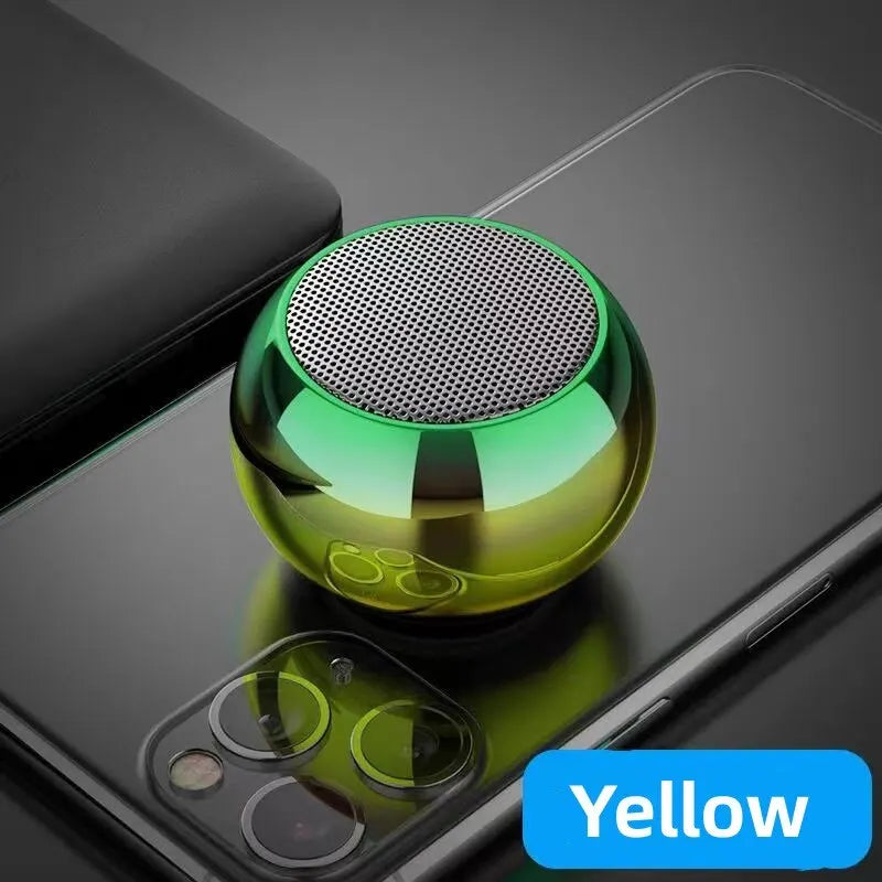 M10 Bluetooth Wireless Speaker Small Portable Steel Gun Heavy Metal Subwoofer Outdoor Mini Bluetooth Speaker