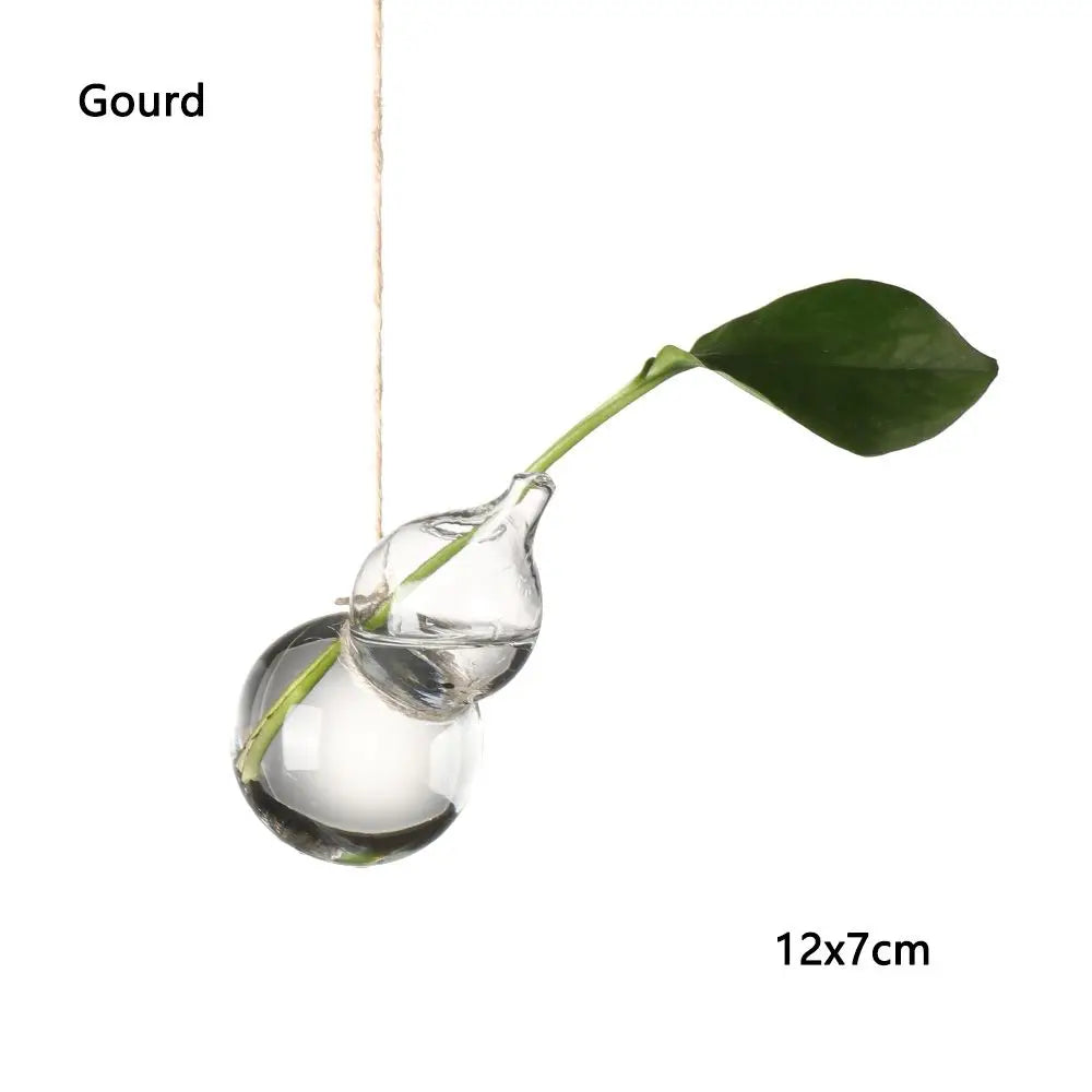 Eye-catching Hanging Glass Vase Collection