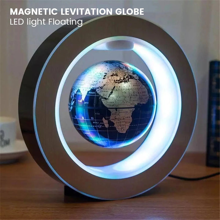 Magnetic Levitation Globe – LED Antigravity Lamp