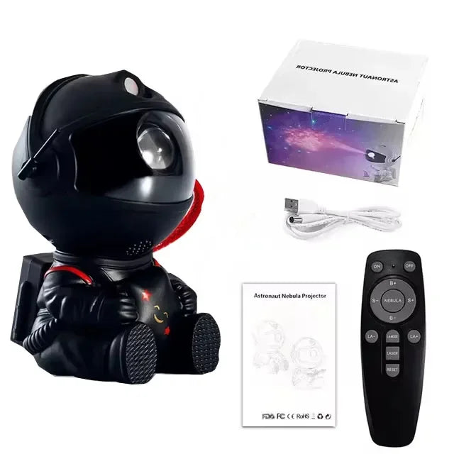 Star Projector Galaxy Night Light Astronaut Space Projector Starry Nebula Ceiling LED Lamp for Bedroom Home Decorative kids gift