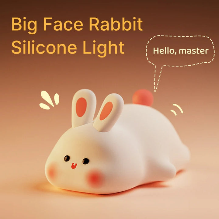 Cute Silicone Animal Night Light