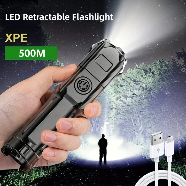 Super Bright Multi-Functional LED Flashlight