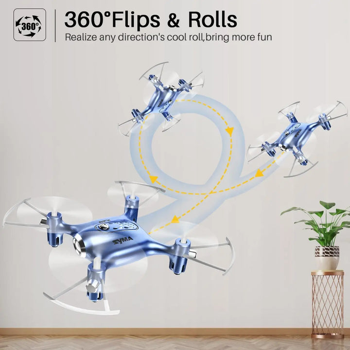 SYMA X20 Mini Drones for Kids RC Dron Helicopter Toy, Indoor Small Flying Pocket Quadcopters Remote Control Toys