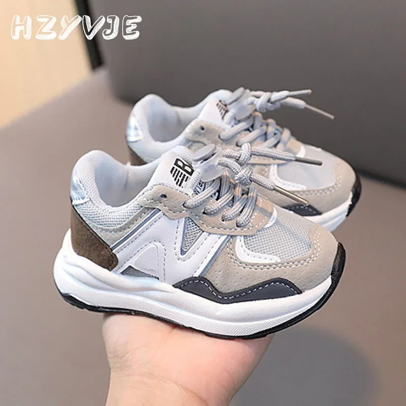 Boys and Girls Fashion Casual Sneakers Kid's Trend Chic Running Shoes Basketball Shoes Children Flat Baby Toddler Outdoor Shoes