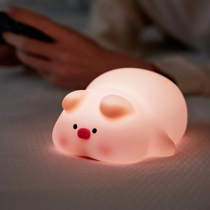 Cute Silicone Animal Night Light