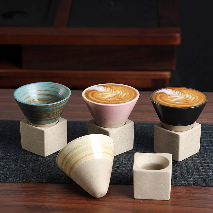 Japanese Retro Ceramic Coffee Cup