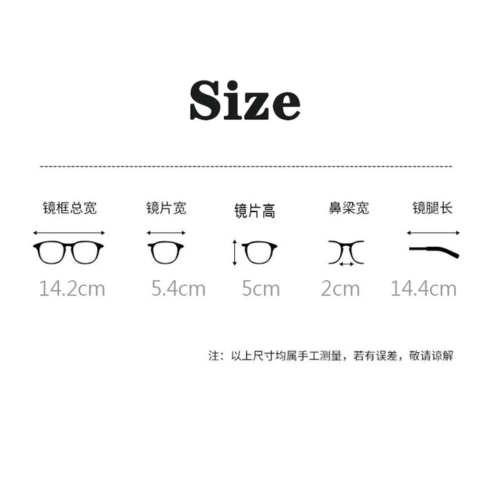 Square polygon Frame Plain glasses blue membrane Glasses all can match Men Women Fashion glasses lenses Blocking Glasses Eyewear