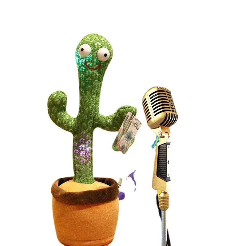 Baby Sunshine Cactus Toy – Dancing & Talking