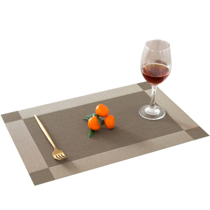 Table Mat Set – Non-Slip Washable Placemats