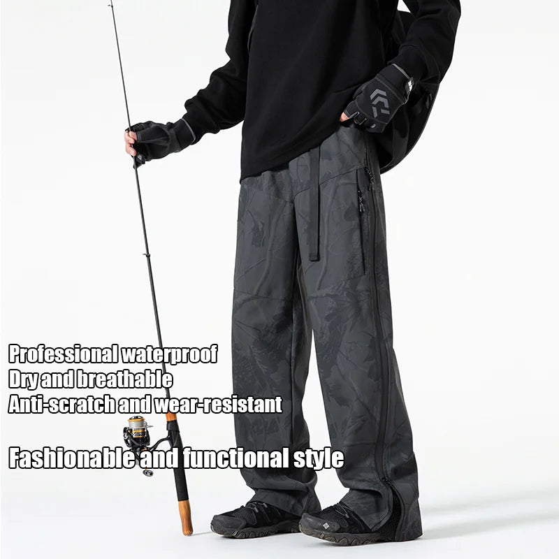 Windproof Cargo Pants – Outdoor Hiking Trousers