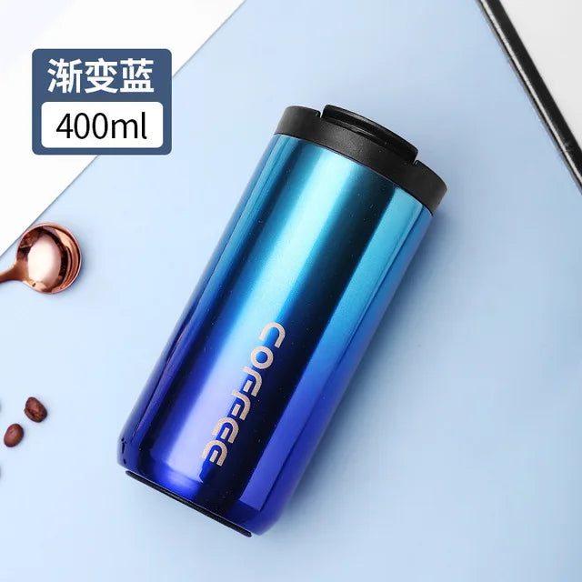 Stainless Steel Coffee Thermos Bottle – 400ML