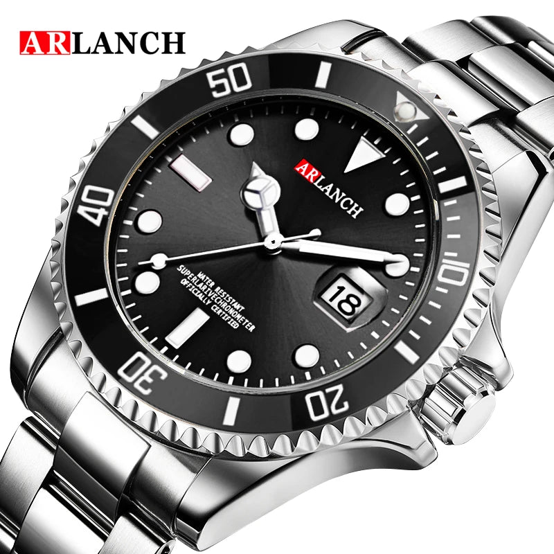 ARLANCH Men's Quartz Watch – Luxury Waterproof