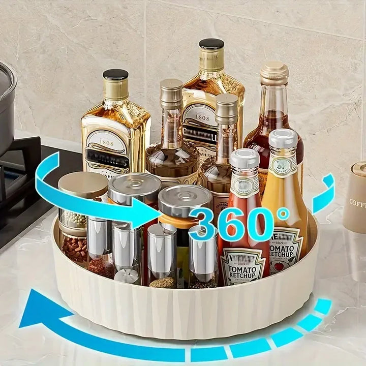 360° Rotating Kitchen Organizer