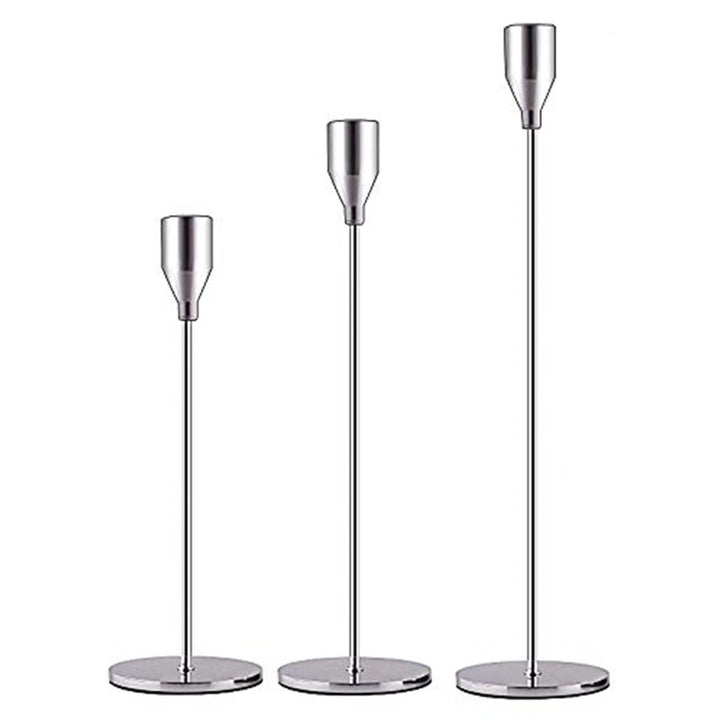 European Metal Candle Holders – Wedding Decor