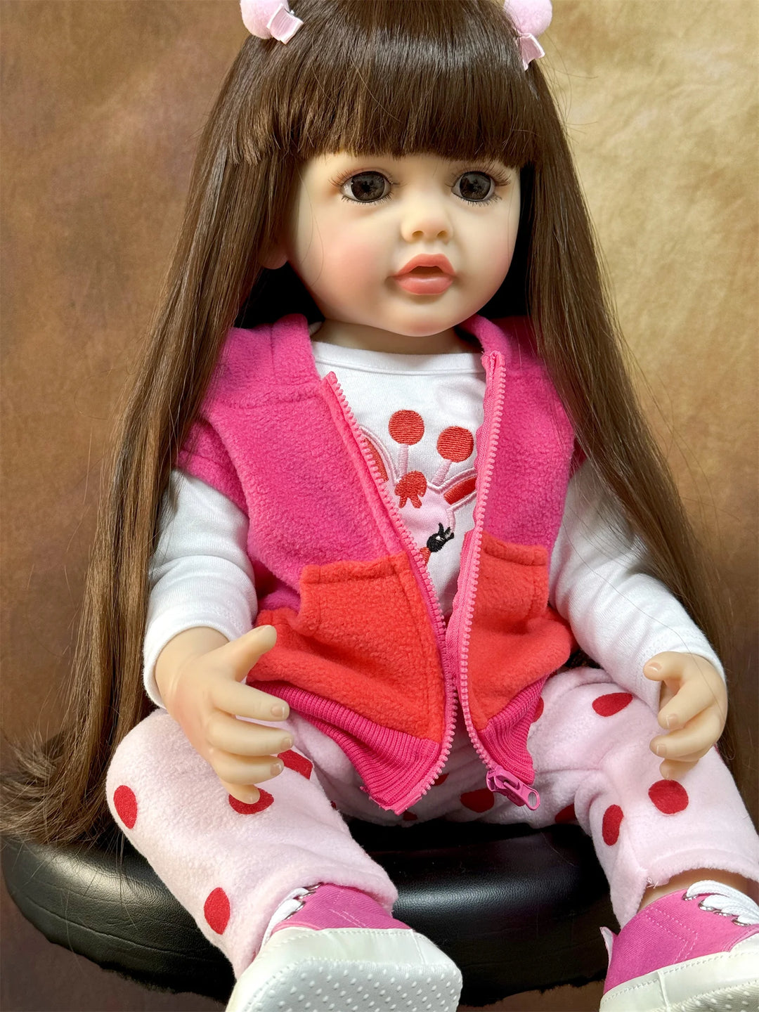 Lifelike Reborn Dolls Realistic Full Silicone Baby Bebe Vinyl 50CM Newborn Girl Doll Princess Toddler Toy Gift