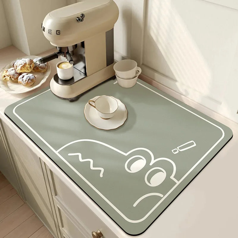 Large Super Absorbent Kitchen & Bathroom Mat – Quick Drying Pad