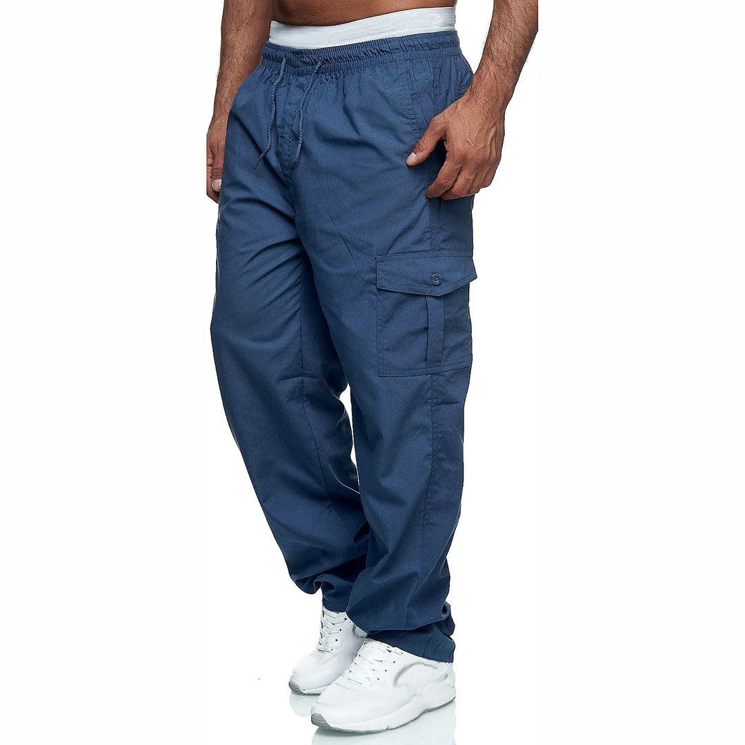 Men'S Cargo Trousers Spring Summer Sports Casual Jogging Trousers Fashion Trend Street Style Lightweight Comfortable Overalls