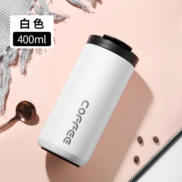 Stainless Steel Coffee Thermos Bottle – 400ML