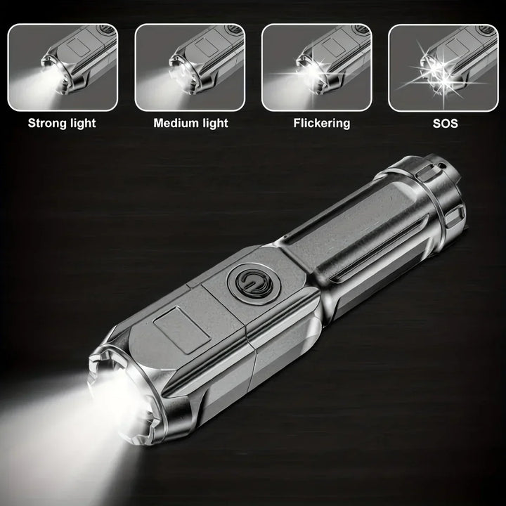 Super Bright Multi-Functional LED Flashlight