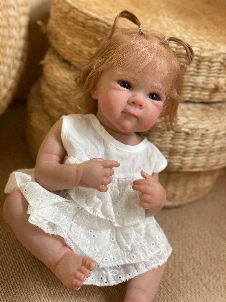 18-Inch Bettie Reborn Doll – Soft Silicone with Lifelike Hair