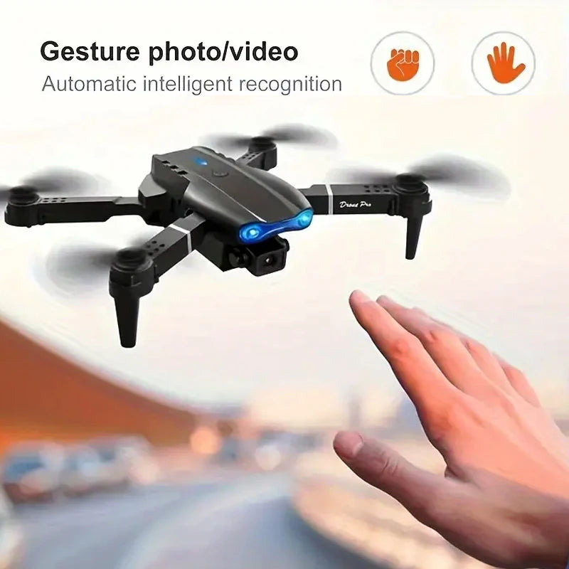 Drone With Camera,Rc Drone,RC Quadcopter With Auto Return,Fly Route Fly Altitude Hold Headless Mode Drones For Kids Christmas