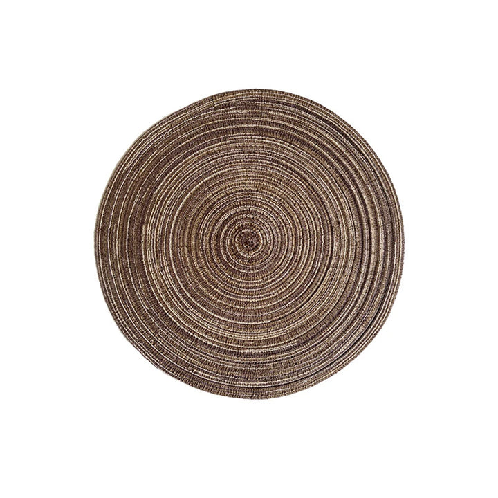 Round Table Mats – Woven Ramie