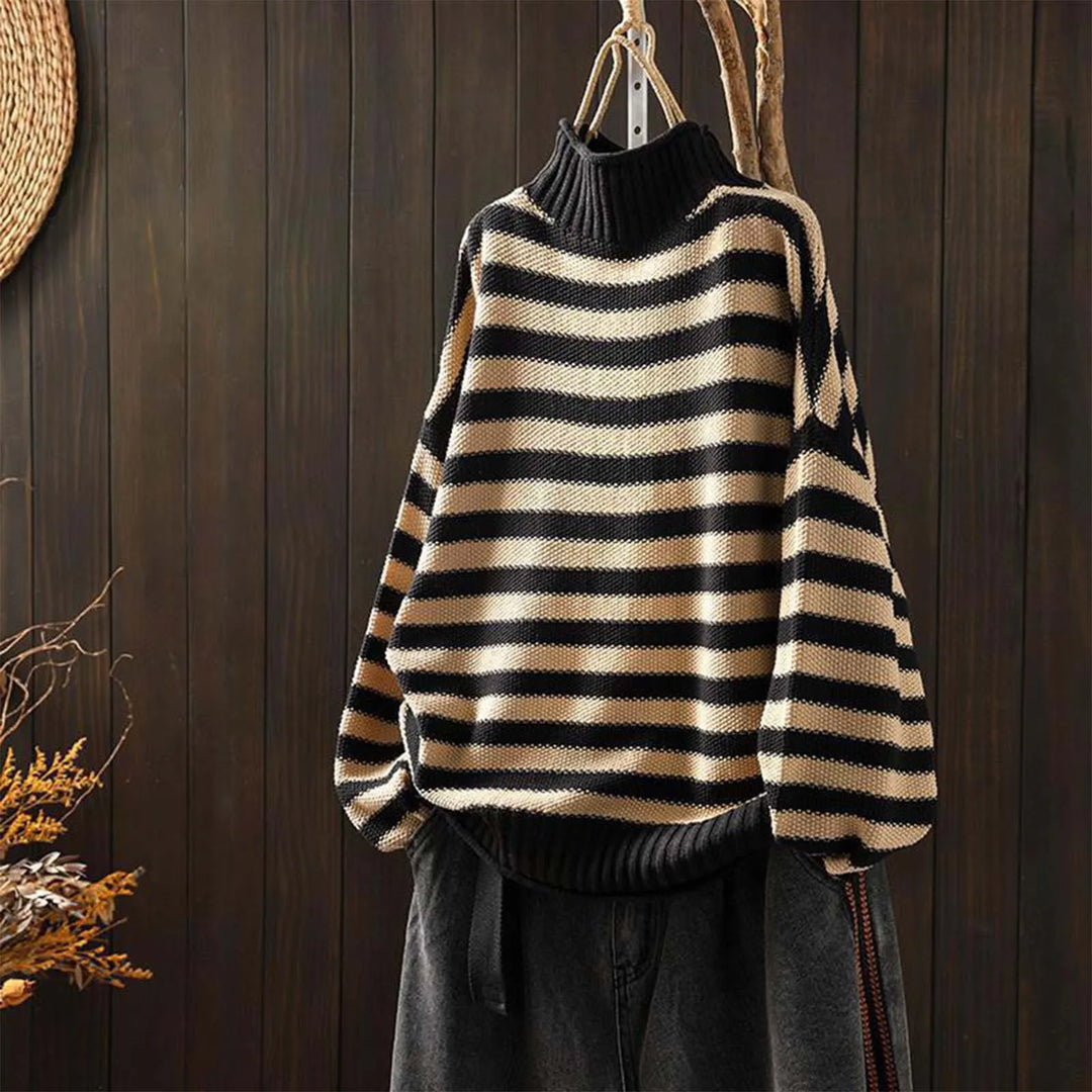 Retro Striped Sweater