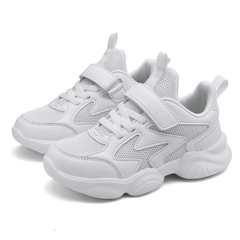 Girls Shoes Autumn Boys White Shoe Casual Running kids Anti-Slip Soft Sole Sneakers Children Tennis School Outdoor Sports Shoes