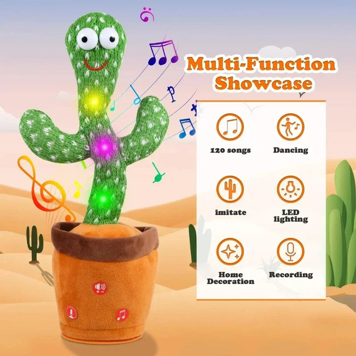 Dancing Talking Cactus Toy – Interactive Plush Gift