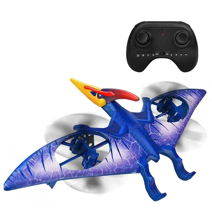 Mini Drone Dinosaur RC Aircraft 2.4G Radio Control Helicopter Pterosaur Dron Plane Children's Flying Toy