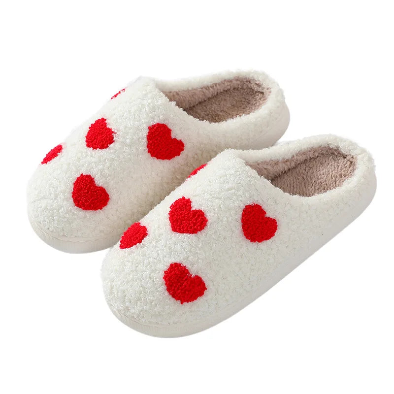 Family Fashion Slippers – Warm Cartoon Non-Slip Slides