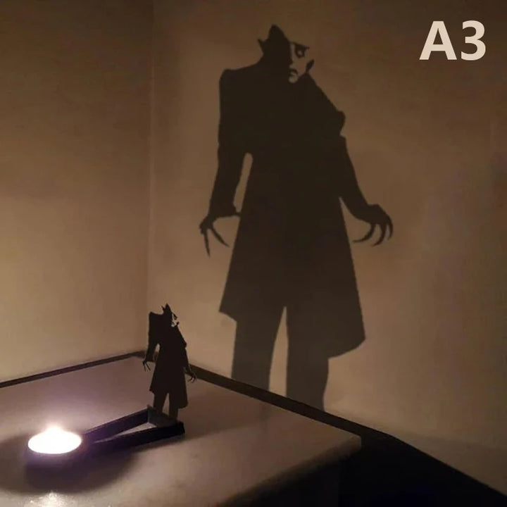 Nosferatu Candle Holder – Halloween Horror Shadow Caster