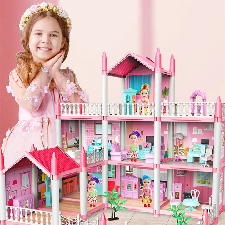 3D Princess Castle Dollhouse