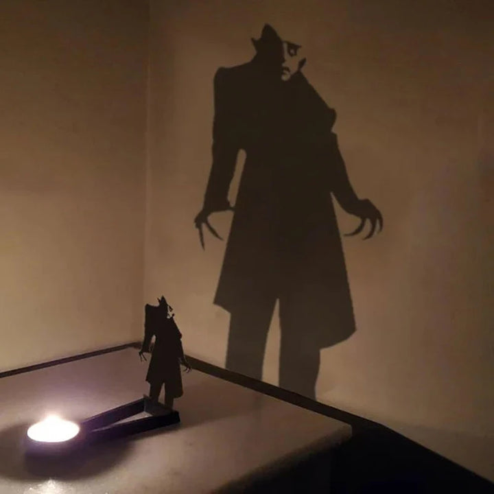 Nosferatu Candle Holder – Halloween Horror Shadow Caster