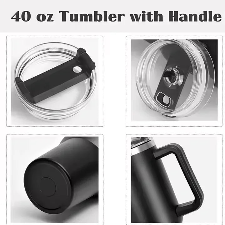 40oz Tumbler – Vacuum Insulated Travel Cup