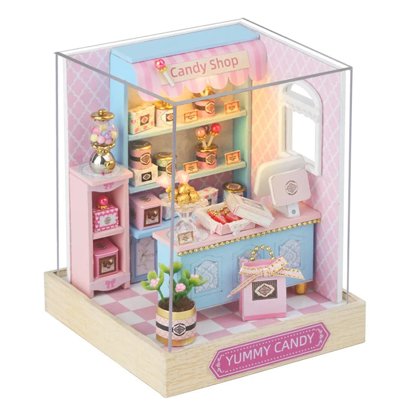 DIY Mini Flower Dollhouse Kit