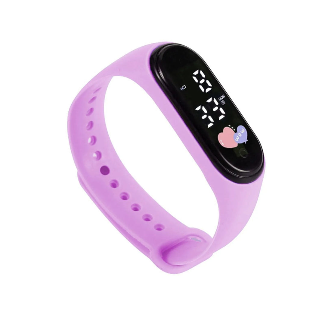 Kawaii Kids Smart Watch - Waterproof Digital Sports Watch