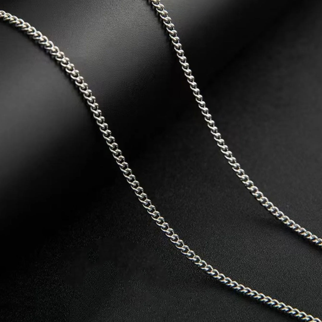 Men's Cuban Chain Necklace – Stainless Steel