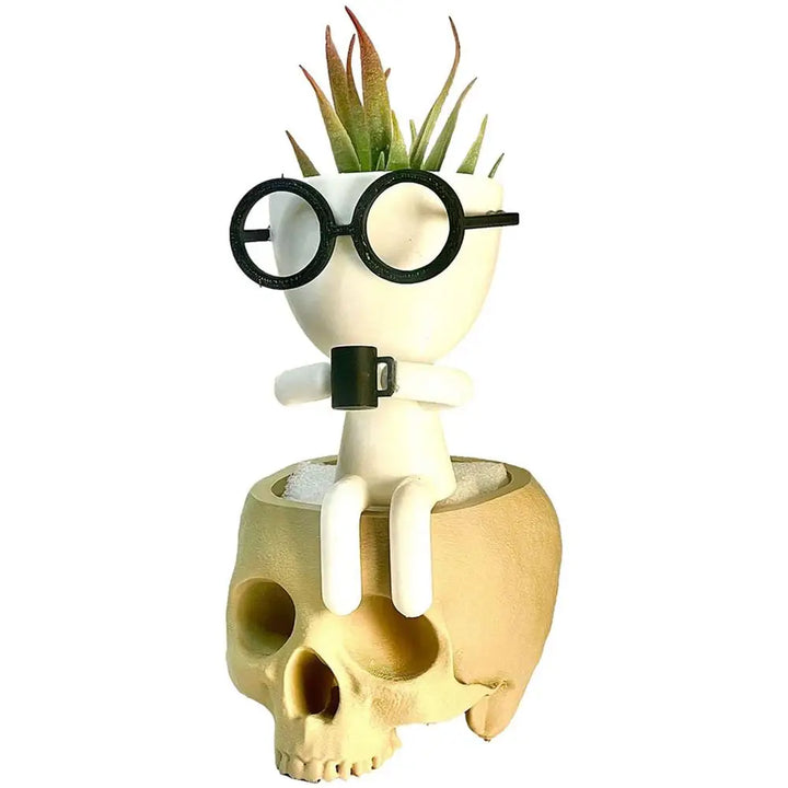 Humanoid Ceramic Planter