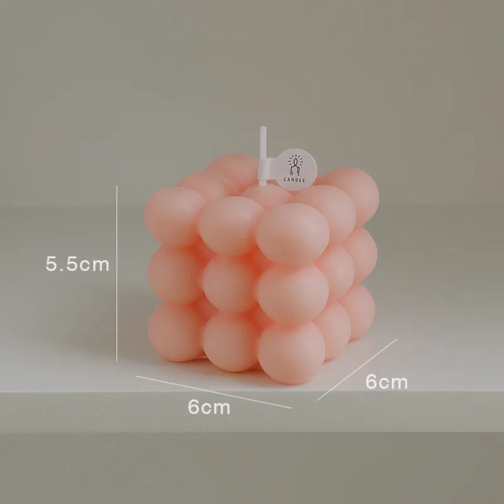 Bubble Cube Aromatherapy Candle