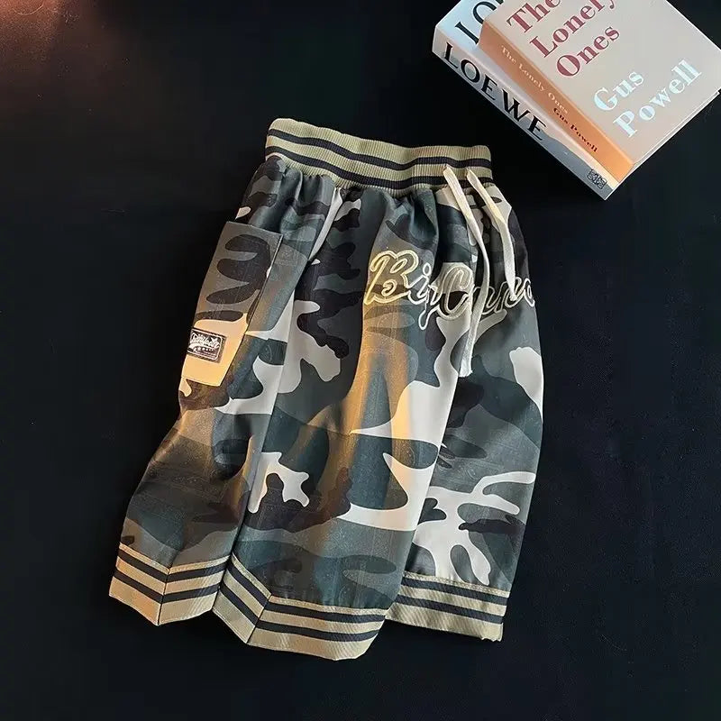 Camouflage Trousers Casual Shorts Men Classic 2024 Men Joggers Shorts Trousers Y2K Streetwear Army Style Summer Hot Sale Fashion