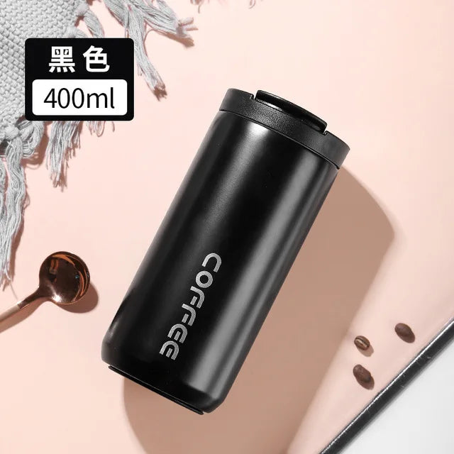 Stainless Steel Coffee Thermos Bottle – 400ML