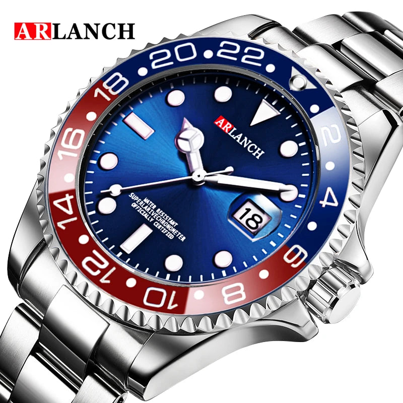 ARLANCH Men's Quartz Watch – Luxury Waterproof