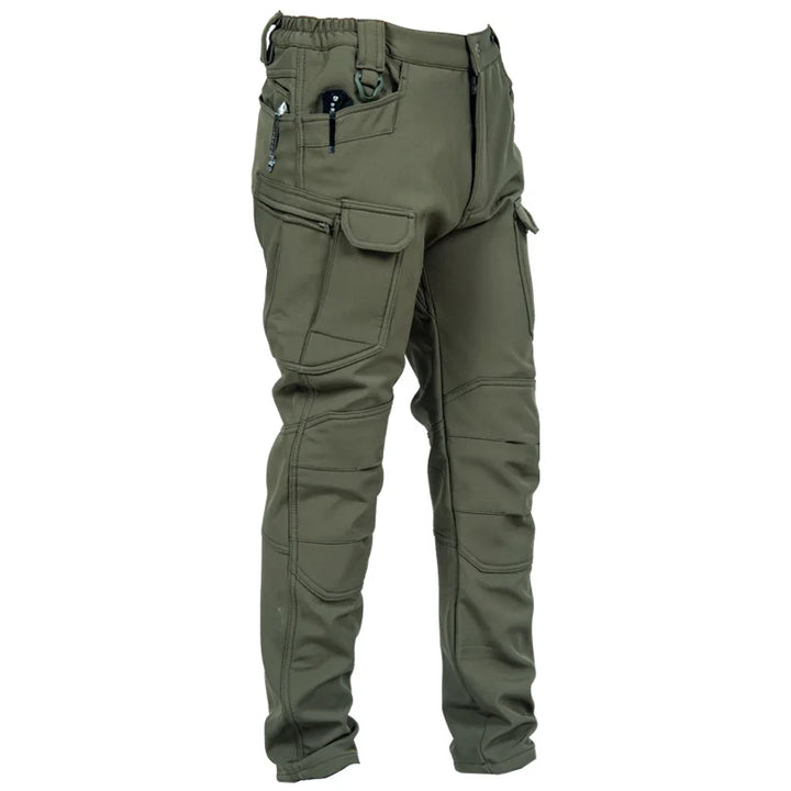 Mens Oversized Fleece Pant For Winter Tactical Joggers Outdoor Camping Ripstop Cargo Pants Working Clothing Hiking Camo Trousers