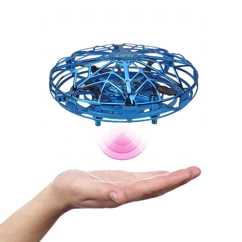 UFO induction aircraft remote control aircraft flying ball drone gesture intelligent suspended flying saucer children's toy boy