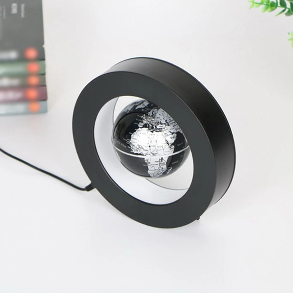 Magnetic Levitation Globe – LED Antigravity Lamp