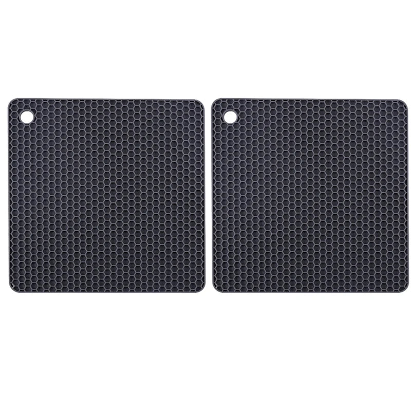 Heat Resistant Silicone Mats – Coasters & Pot Holders