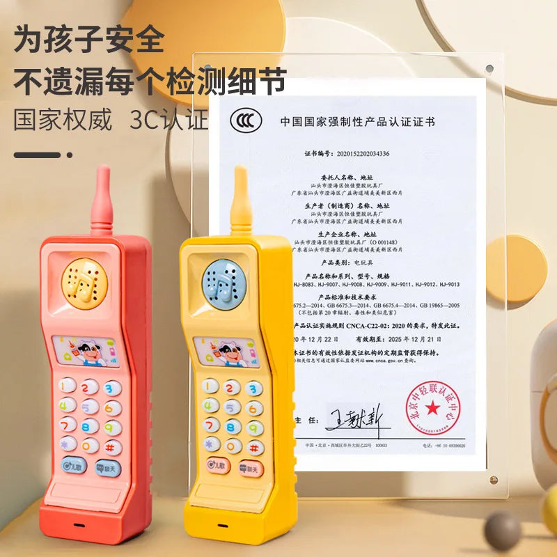 Kids Cartoon Music Phone Toy