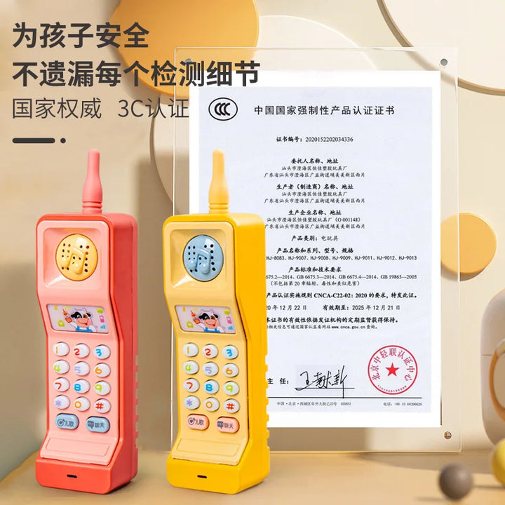 Kids Cartoon Music Phone Toy